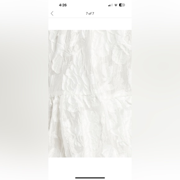 Bardot Frankie tiered mini dress from Nordstrom. Brand new. Beautiful fabric - Picture 5 of 5